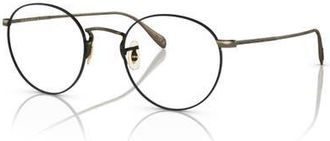 Oliver Peoples 50mm Phantos optical glasses in Dark Gold at Nordstrom
