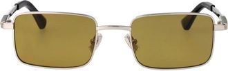 Bottega Veneta Sunglasses, unisex, Gray, Size: 53 MM Classic Rectangular Sunglasses
