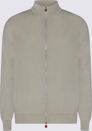 Kiton Sweaters Sage Green