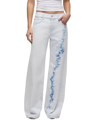 Hudson Rylee Bleached Cloud Straight Jean