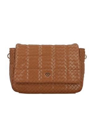 Faina Handtas Dames roodbruin