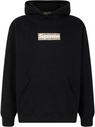 SUPREME Felpa con cappuccio supreme x Burberry - Nero