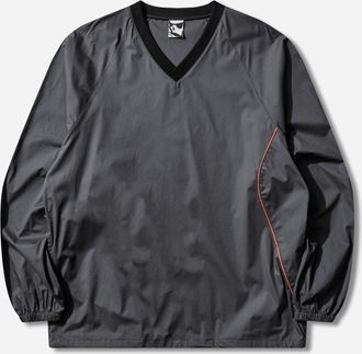 GR10K Men s Tirreno V Neck Top Charcoal