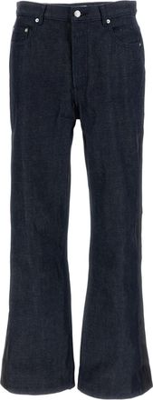 A.P.C. Blue Rigid Cotton Denim Jeans