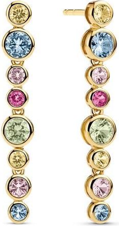 Sif Jakobs Jewellery Earrings Sardinien Lungo in 18K Gold Plated/multi at Nordstrom