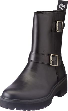 Timberland Womens Carnaby Cool Biker Ankle Boots, jet black, 37.5 EU Weit