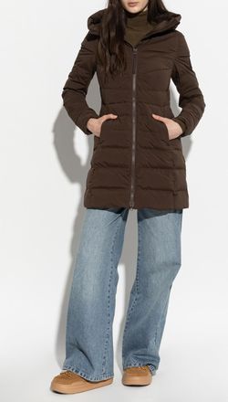 Canada Goose Quilted Jacket Clair, Womens, Brown