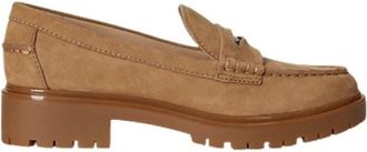Ralph Lauren Schoenen - Dames - Loafers - Bruin - 40 EU - Su&egrave;de - Schoenen