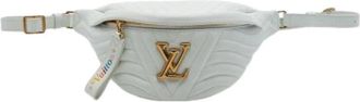 Louis Vuitton Pre-owned New Wave Bumbag - Dames - Vintage Heuptassen - Wit - ONE Size - Leer - Vintage