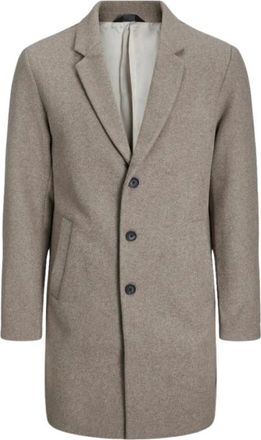 Jack & Jones Hombre, Abrigos, Gris, Talla: M