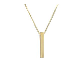 French Connection Bar Pendant Womens Necklace Womens Necklace Gold, Gold Tone