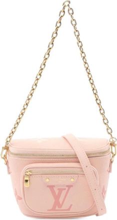 Louis Vuitton Pre-owned Vintage Monogram Satchel Bag - Dames - Vintage Schoudertas - Roze - ONE Size - Vintage