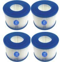 OEM Cartuchos De Filtro De Repuesto Para Filtro De Piscina Lay-z-spa Bestway Flowclear Bestway Vi, Para Monaco Tama&ntilde;o 6-58323, 4 Piezas - Crezuo