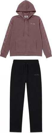 Freddy Tuta Sportiva Donna con Zip, Cappuccio e Bande Logo