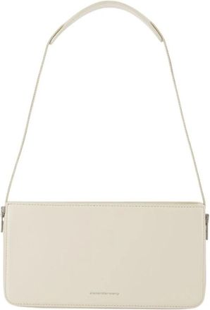 Alexander Wang Siren Schoudertas - Dames - Schoudertassen - Beige - ONE Size - Leer - Tassen