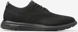 Cole Haan Mens &Oslash;riginal Grand Remastered Stitchlite Oxford Shoes - Black Size 10.5