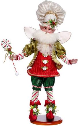 Mark Roberts Peppermint Dreams Fairy on Base in Red at Nordstrom