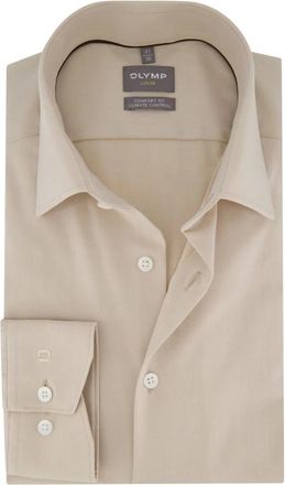 Olymp Olymp, Overhemden, Heren, Beige, 2Xl, Katoen, Olymp business overhemd beige