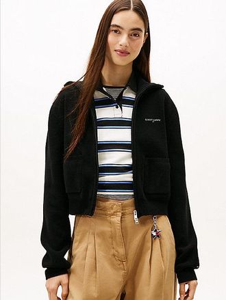 Tommy Hilfiger C&aacute;rdigan con cuello y logo bordado