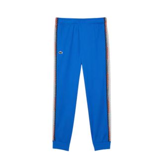 Lacoste Heren Logo Tapered Tennis Trainingsbroek (Blauw)