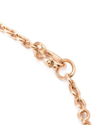 Irene Neuwirth 18kt rose gold oval chain necklace - Roze