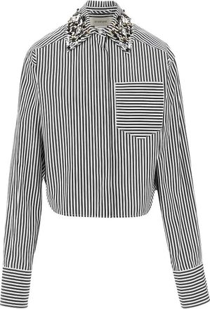 Sportmax Sportmax gestreiftes Hemd