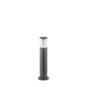 Ideal Lux Tronco - 1 Bolardo Ligero De Exterior Corto Antracita Ip44, E27 - Ideal Lux