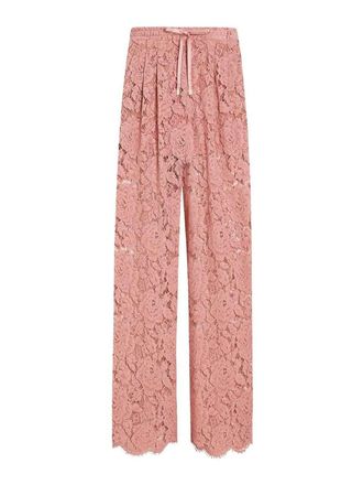 Dolce & Gabbana Floral Lace Trousers