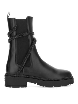 Rene Caovilla Biker Cleo Combat Boot