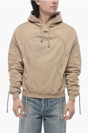 Bluemarble Cotton Hoodie with Patch Pocket size S