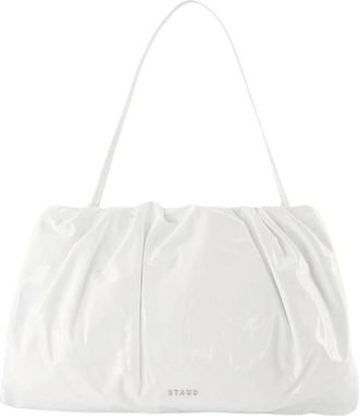 Staud Handbags - Dames - Schoudertassen - Wit - ONE Size - Leer - Tassen