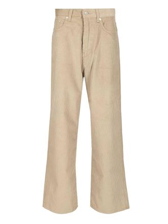 Haikure Corduroy Trousers Jeans Beige-Uomo