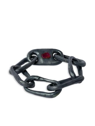 Parts Of Four Bracciale Roman Medium Link - Nero