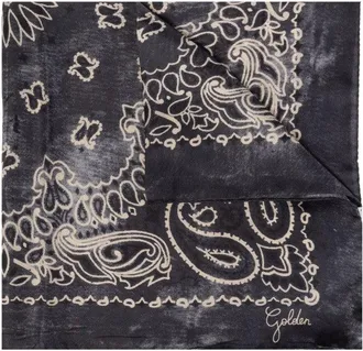 Golden Goose Paisley Print Scarf