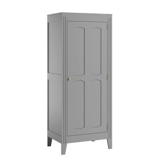Vox Armoire 1 Porte Vox Milenne Gris