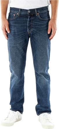 Levi's Slim-fit Jeans - Heren - Slim Fit Jeans - Blauw - W30 L32 - Leer - Jeans