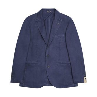 AT.P. CO Blazers, male, Blue, Size: XL Roger Jacket