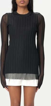 Sportmax Maglia a coste in poliestere Sportmax