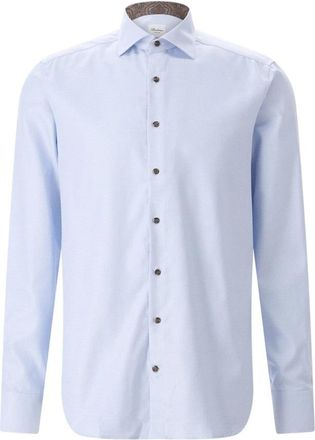 Stenstr&ouml;ms Formele Overhemden - Heren - Zakelijke Overhemden - Blauw - 2XL - Katoen - Overhemden