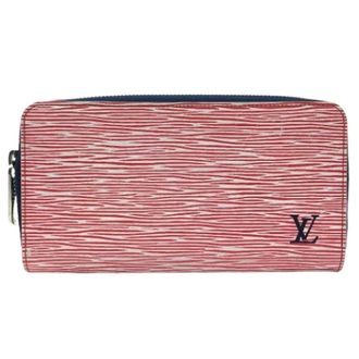 Louis Vuitton Portafoglio in denim Pre-owned - - Pre-owned - Donna - Rosso - ONE SIZE