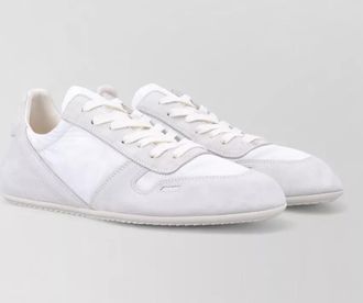 Rick Owens leather low-top sneakers
