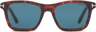 Tom Ford Eyewear Occhiali da sole Barron - Rosso