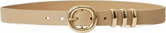 B-Low The Belt Womens Bennet Leather Belt In Beige