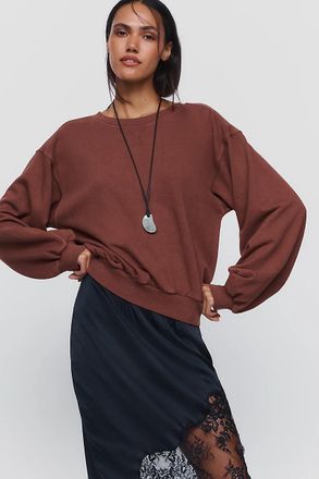 Pilcro Niki Bubble Sweatshirt
