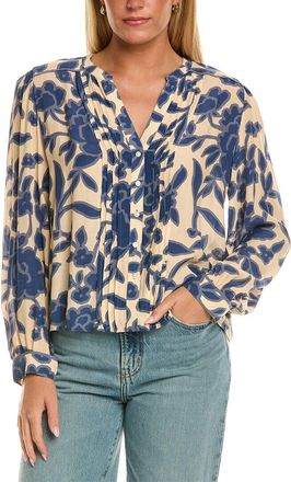 Velvet Velvet By Graham & Spencer Elda Long Sleeve Woven Top
