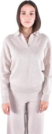 MC2 Saint Barth Eze Polo Sweater - Tops - Mujer - Beige - XS