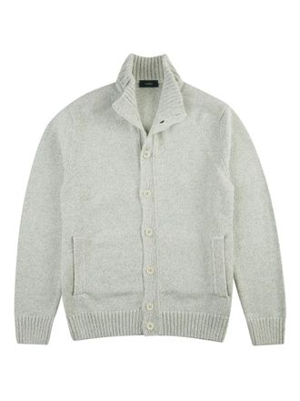 Zanone buttoned cotton cardigan - men - Cotton - 54 - Grey