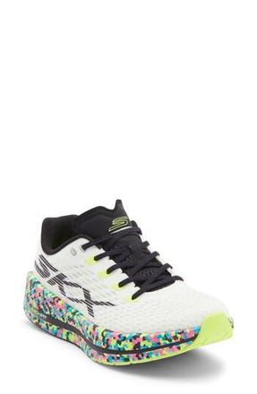 Skechers GO RUN Razor 5 Running Shoe in White Multi at Nordstrom Rack, Size 9.5