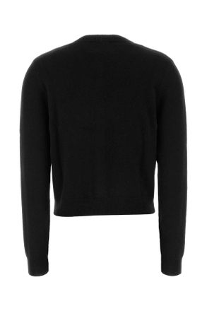 Lisa Yang Womens Black Cashmere Wilona Cardigan Exterior: Maglieria Sweater