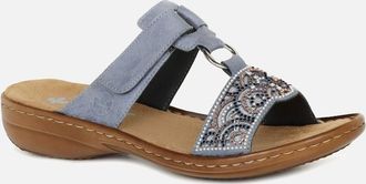 Rieker Womens Radiance Womens Sandals - Grey - Size: 7.5
